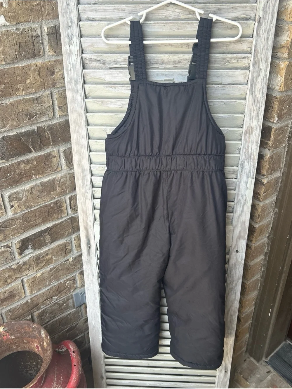 Osh Kosh Snow Suit Pants Insulated Overall Bibs Navy Blue Unisex Sz 5. Very good
